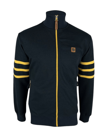 TROJAN Sudadera con rayas en las mangas