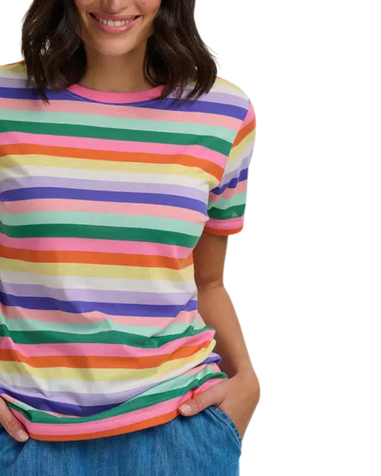 SUGAR HILL BRIGHTON Camiseta MAGGIE MULTI, LISTRAS DOCES