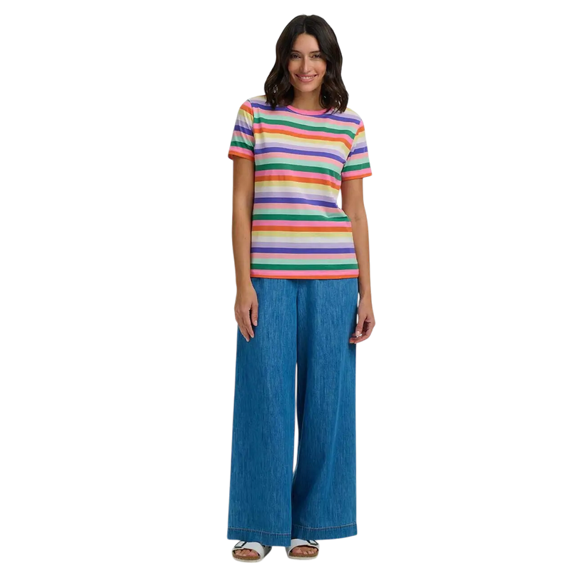SUGAR HILL BRIGHTON Camiseta MAGGIE MULTI, LISTRAS DOCES