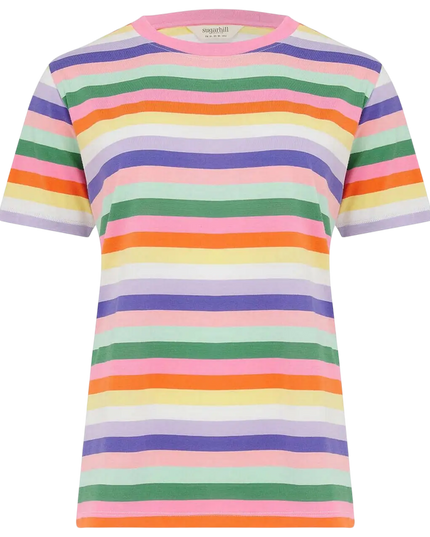 SUGAR HILL BRIGHTON Camiseta MAGGIE MULTI, LISTRAS DOCES