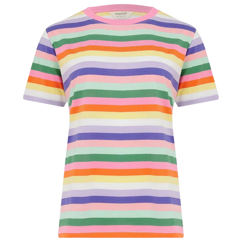 SUGAR HILL BRIGHTON Camiseta MAGGIE MULTI, LISTRAS DOCES