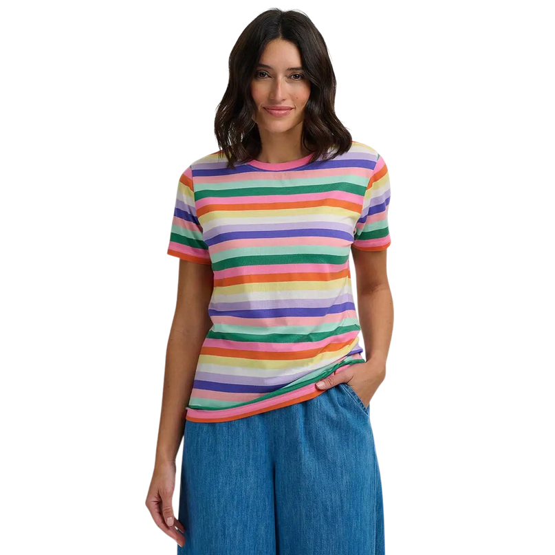 SUGAR HILL BRIGHTON Camiseta MAGGIE MULTI, LISTRAS DOCES