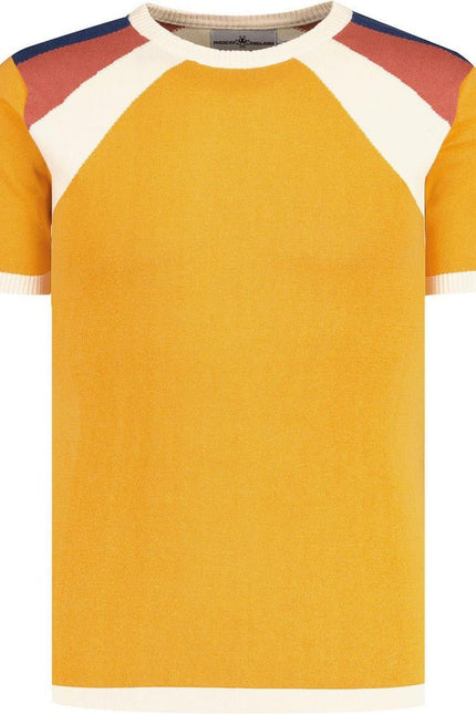 T-shirt tricoté rétro 70s Sunburst B