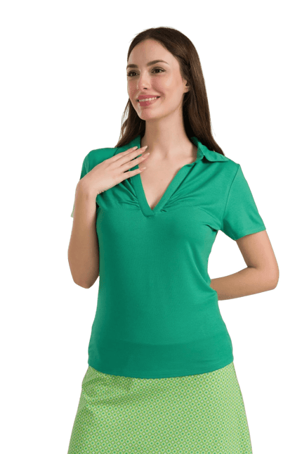 Suzy Top Plain Green