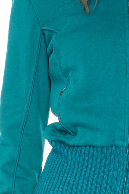 Sweatshirt Nel turquoise