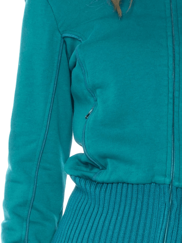 Chaqueta de sudor Nel turquesa