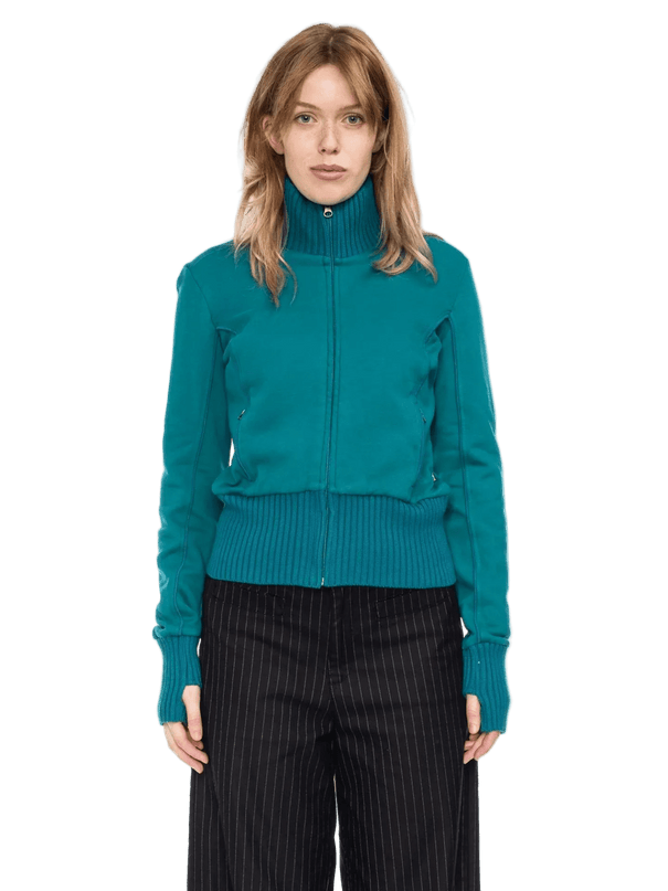Chaqueta de sudor Nel turquesa