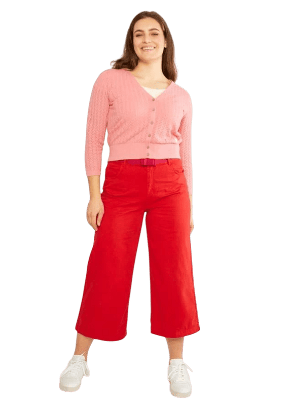 BLUTSGESCHWISTER VEST SWEET PETITE PINK PIGTAIL