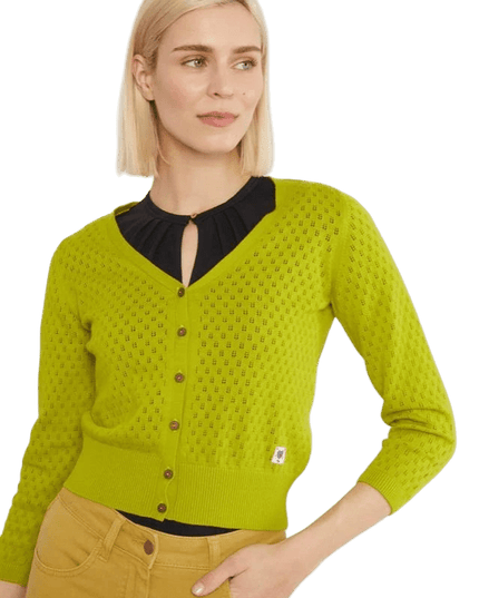 BLUTSGESCHWISTER Sweet Petite tradición tejido verde