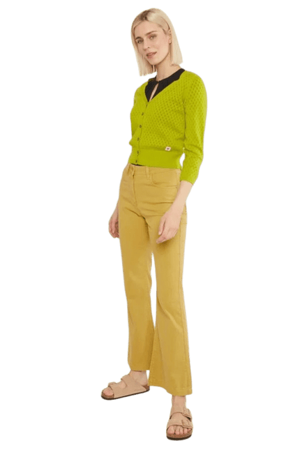 BLUTSGESCHWISTER Sweet Petite tradition green knit