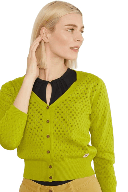 BLUTSGESCHWISTER Sweet Petite tradition green knit