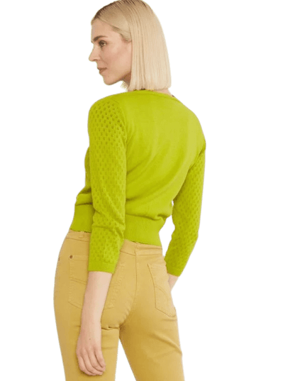 BLUTSGESCHWISTER Sweet Petite tradición tejido verde