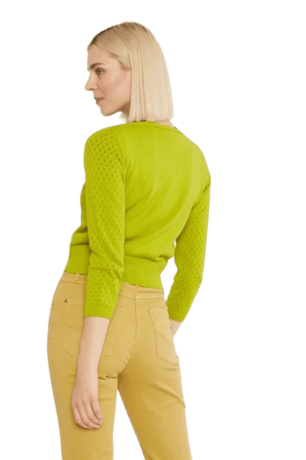 BLUTSGESCHWISTER Sweet Petite tradition green knit