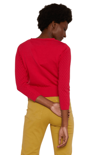 BLUTSGESCHWISTER Sweet Petite tradition red knit