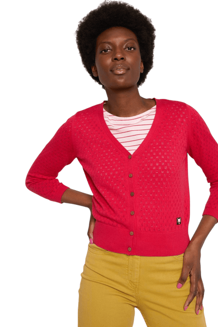 BLUTSGESCHWISTER Sweet Petite tradition red knit