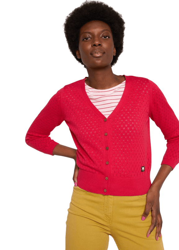 BLUTSGESCHWISTER SWEET PETITE TRADITION RED KNIT