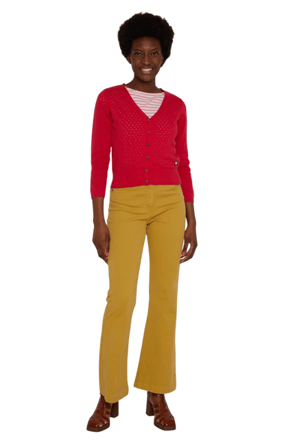 BLUTSGESCHWISTER Sweet Petite tradition red knit