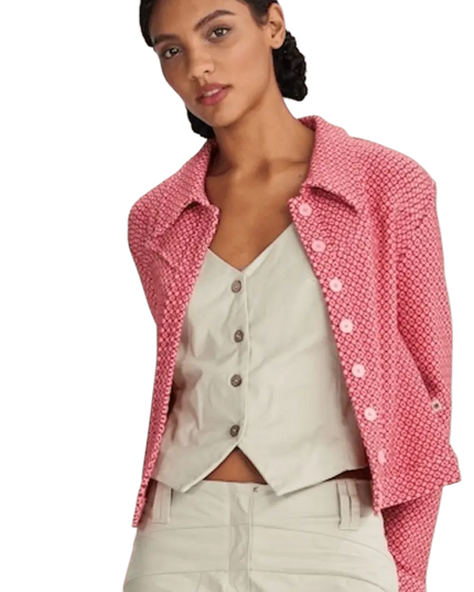 SYDNEY jacket PRS A33 Pink - Rok&Billie, The Unique Rebel Boutique