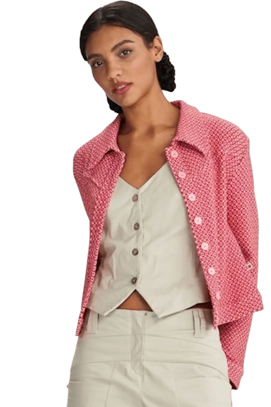SYDNEY jacket PRS A33 Pink - Rok&Billie, The Unique Rebel Boutique