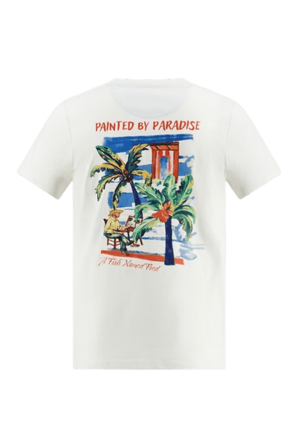 T-shirt palm painting