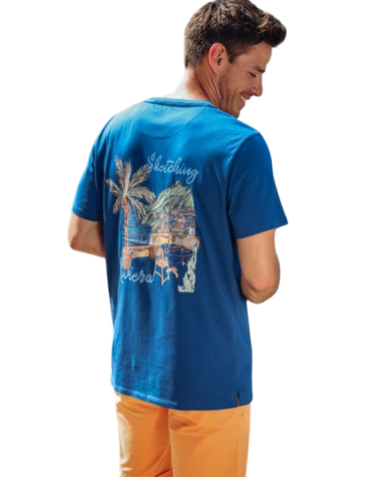 T-Shirt Skizzieren Riviera