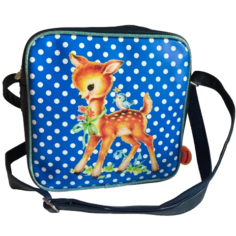 KUNSTBOER SQUARE SHOUDERBAG RETRO DEER
