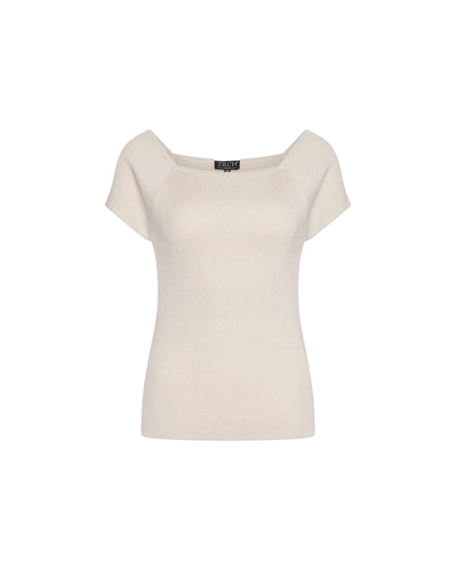 Top manches courtes Blanc