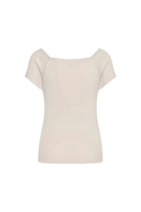 Top manches courtes Blanc
