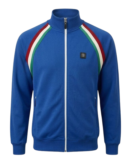 TROJAN RAGLAN TAPED TRACK TOP, ITALIA
