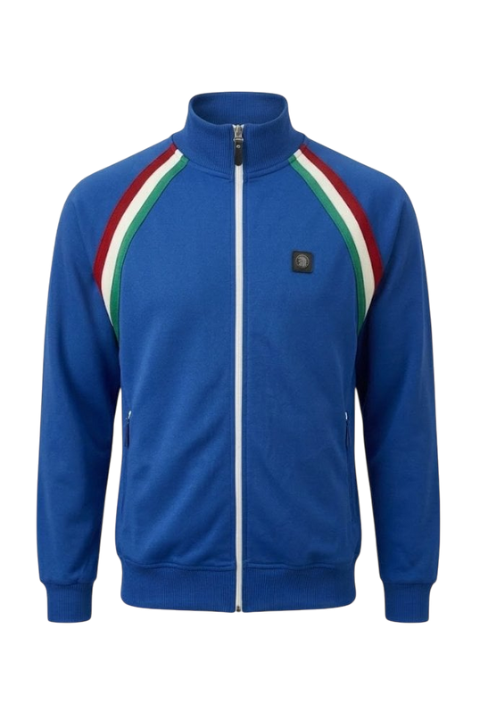 TROJAN RAGLAN TAPED TRACK TOP, ITALIA