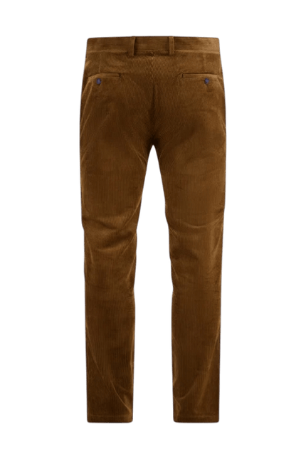 Rib Trousers Chocolate Brown