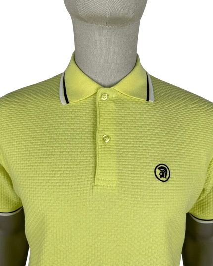TROJAN Twin Tipped Textured Polo