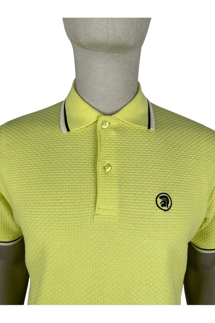 TROJAN Twin-Tipped Textured Polo