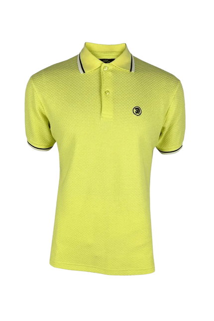 TROJAN Twin-Tipped Textured Polo