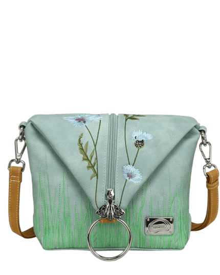 Hi-DI-HI Wildflower bolsa transversal/mochila, azul claro