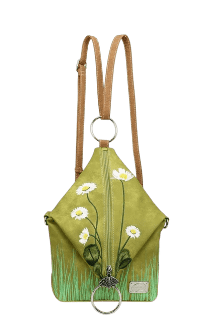 Hi-DI-HI Wildflower Crossbody/Backpack, light green