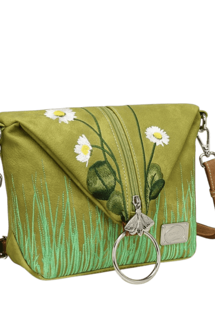Hi-DI-HI Wildflower Crossbody/Backpack, light green