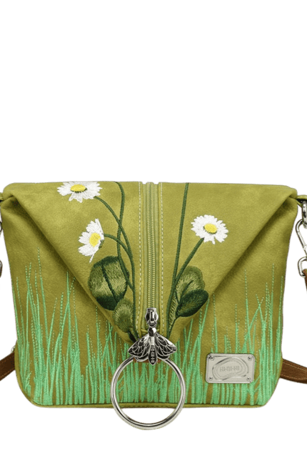 Hi-DI-HI Wildflower Crossbody/Backpack, light green
