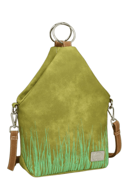 Hi-DI-HI Wildflower Crossbody/Backpack, light green